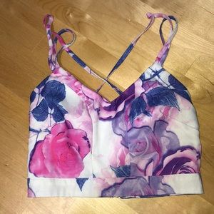 Sabo Skirt Floral Crop Top